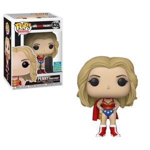 Funko Pop Television: The Big Bang Theory - Penny as Wonder Woman [Summer Convention] #835 - Sweets and Geeks