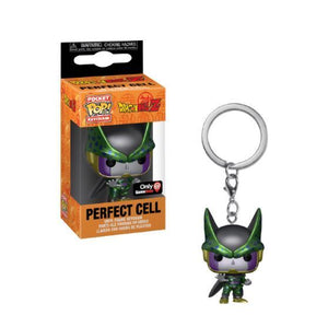 Funko POP! Pocket Keychain: Dragon Ball Z - Perfect Cell (Metallic GameStop Exclusive) - Sweets and Geeks