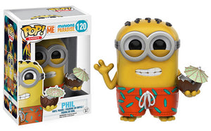 Funko Pop! Games: Despicable Me Minions in Paradise - Phil #120 - Sweets and Geeks