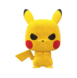 Pikachu Funko Pop #598 (Angry) (Flocked) [Fall Convention] - Sweets and Geeks