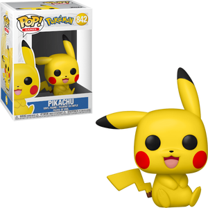 Funko Pop! Games: Pokemon - Pikachu (Sitting) #842 - Sweets and Geeks