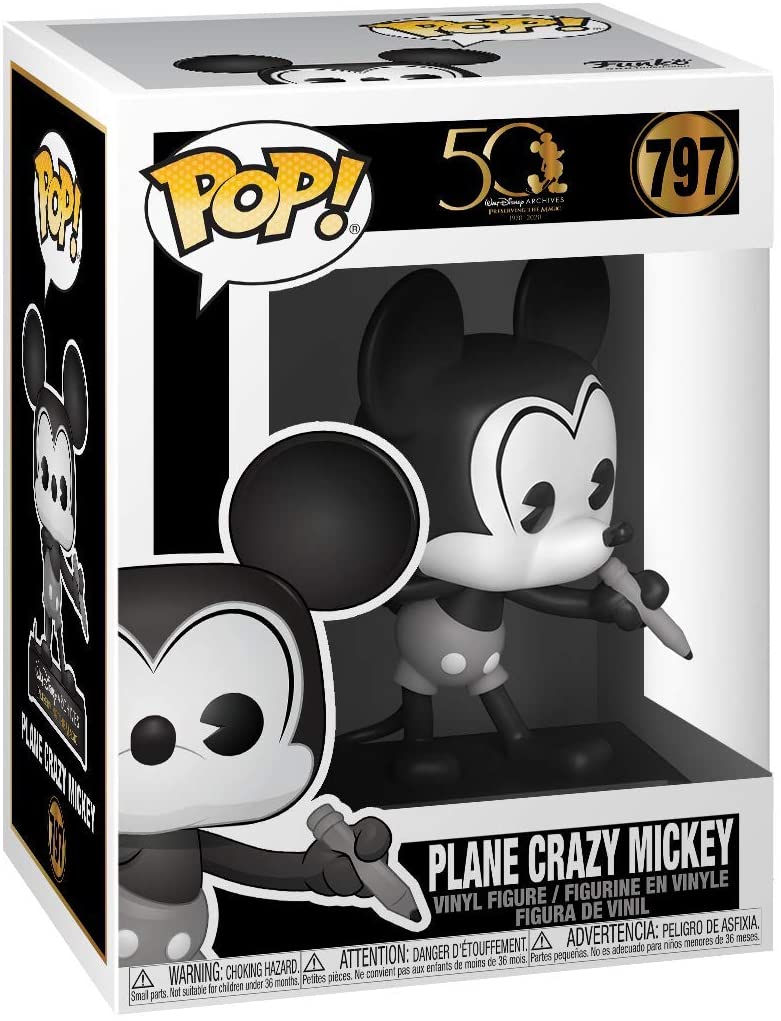 Funko Pop! Disney: Archives - Plane Crazy Mickey #797 – Sweets and