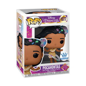 Funko Pop! Disney: Disney Princess - Pocahontas (with Leaves) (Funko Exclusive) #1077 - Sweets and Geeks