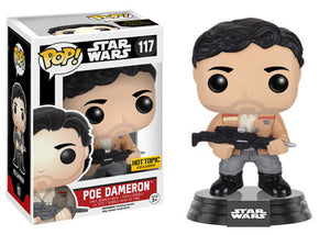 Funko Pop Movies: Star Wars - Poe Dameron (Jacket & Blaster) (Hot Topic Exclusive) #117 - Sweets and Geeks