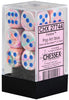 Festive 16mm D6 Dice Block (12 Dice) - Sweets and Geeks