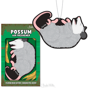 Possum Air Freshener - Sweets and Geeks