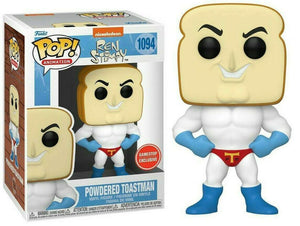 Funko Pop! Animation: Ren and Stimpy - Powdered Toastman (GameStop Exclusive) #1094 - Sweets and Geeks