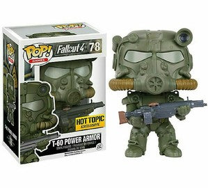 Funko Pop! Fallout 4 - Power Armor (T-60) (Green) #78 - Sweets and Geeks