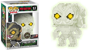 Funko Pop 8-Bit: Predator - Predator (Glow in the Dark) (Chase) (GameStop) #12 - Sweets and Geeks