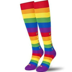 Large - Pride Compression Socks - Sweets and Geeks