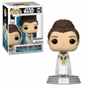 Funko Pop! Star Wars: A New Hope - Princess Leia (Yavin) (Amazon Exclusive) #459 - Sweets and Geeks