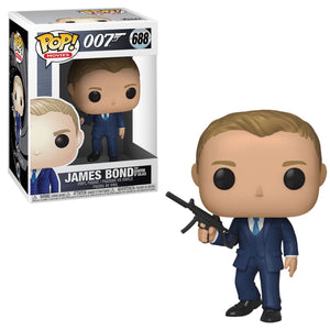 Funko Pop Movies: 007 - James Bond from Quantum of Solace #688 - Sweets and Geeks