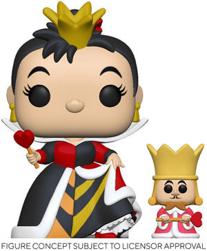 Funko Pop! Disney: Alice in Wonderland - Queen Of Hearts (With King) #1063 - Sweets and Geeks