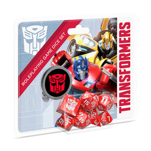 Transformers RPG: Dice Set (8) - Sweets and Geeks