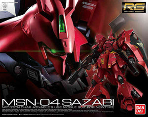 Mobile Suit Gundam: Char's Counterattack RG #29 MSN-04 Sazabi 1/144 Scale Model Kit - Sweets and Geeks