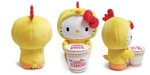 HELLO KITTY X NISSIN CUP NOODLE 16IN PLUSH CHICKEN CUP - Sweets and Geeks