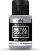 Vellejo - Metal Color Airbrush Acrylic Paint (32ml) - White Aluminum (77.706) - Sweets and Geeks