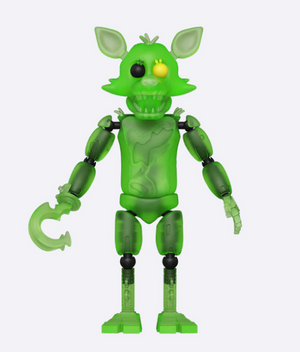 Five Nights at Freddy's - Radioactive Foxy Action Figure - Sweets and Geeks