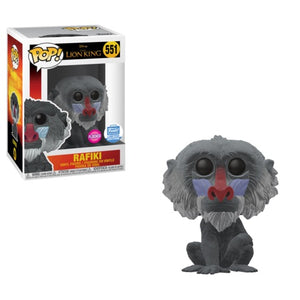 Funko Pop! Disney: The Lion King - Rafiki (Live Action) (Flocked) (Funko Shop) #551 - Sweets and Geeks
