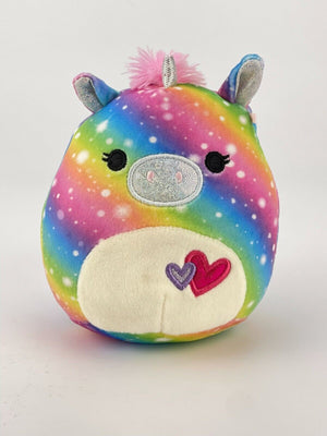 Squishmallow - Prim the Rainbow Unicorn Pink Prim 5" - Sweets and Geeks