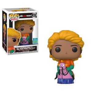 DAMAGED - Funko Pop Television: The Big Bang Theory - Raj Koothrappali as Aquaman [Summer Convention] #832 - Sweets and Geeks