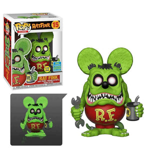 Funko POP! Icons - Rat Fink: Rat Fink #15 (Glow in the Dark) (2019 Summer Convention) - Sweets and Geeks