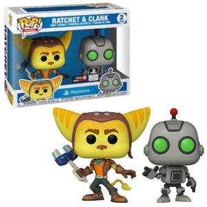 Funko POP! Games: Playstation - Ratchet & Clank (Two-Pack GameStop Exclusive) - Sweets and Geeks