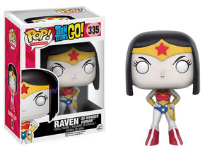 Funko Pop! Teen Titans Go! - Raven as Wonder Woman #335 - Sweets and Geeks