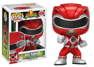 Funko Pop! Power Ranger - Red Ranger (Action Pose) #406 - Sweets and Geeks