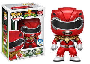 Funko Pop! Power Rangers - Red Ranger (Dragon Shield) #528 - Sweets and Geeks