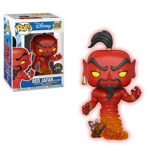 Funko Pop! Disney: Red Jafar (as Genie) (Glow in the Dark) #356 - Sweets and Geeks