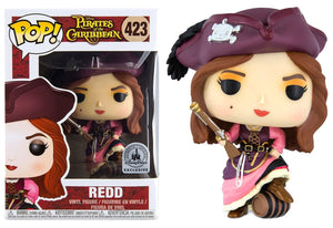 Funko Pop! Disney: Pirates of the Caribbean - Redd (Disney Parks Exclusive) #423 - Sweets and Geeks