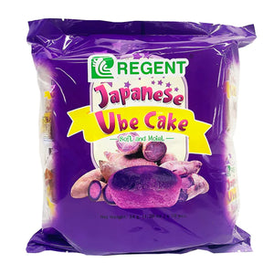 Regent Japanese Ube Cake 10ct Bag - Sweets and Geeks
