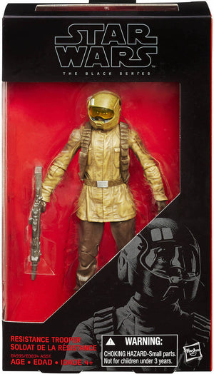 Star Wars The Black Series Figures -  Resistance Trooper #10 - Sweets and Geeks