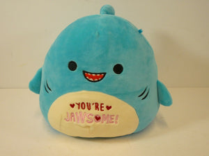 Squishmallow - Rey the Shark Valentine’s 8” - Sweets and Geeks
