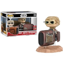 Funko Pop! Star Wars - Rey with Speeder #174 - Sweets and Geeks