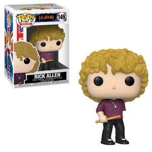 Funko Pop! Rocks: Def Leppard - Rick Allen #149 - Sweets and Geeks