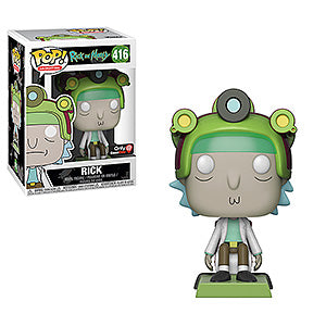 Funko POP! Animation: Rick and Morty - Rick (Blips and Chitz) (GameStop Exclusive) #416 - Sweets and Geeks