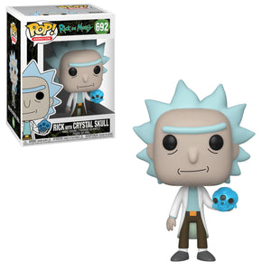 Funko Pop! Animation: Rick and Morty - Rick with Crystal Skull #692 - Sweets and Geeks