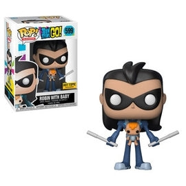 Funko Pop! Teen Titans Go! - Robin As Nightwing (Baby) #599 - Sweets and Geeks