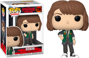 Funko Pop! Television: Stranger Things - Robin (Family Video) #1244 - Sweets and Geeks