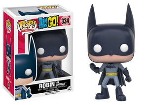 Funko Pop! Teen Titans Go! - Robin as Batman #334 - Sweets and Geeks