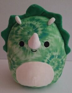 Squishmallow - Rocio the Green Tie Dye Triceratops 8" - Sweets and Geeks