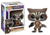 Funko Pop! Marvel : Guardians of the Galaxy - Rocket Raccoon #48 (San Diego Comic Con Limited Edition) (Flocked) - Sweets and Geeks