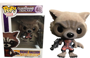 Copy of Funko Pop! - Marvel's Guardians of the Galaxy: Rocket Raccoon (Ravagers Uniform) #48 (Flocked) - Sweets and Geeks