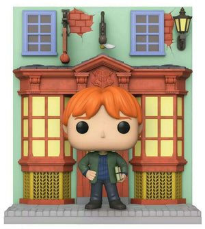 Funko Pop! Deluxe: Harry Potter - Ron Weasley With Quality Quidditch Supplies (Target Exclusive) #142 - Sweets and Geeks