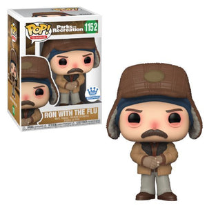 Funko Pop! Television: Parks and Recreation - Ron With the Flu #1152 (Funko.com Exclusive) - Sweets and Geeks