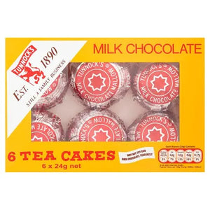 Tunnock's Milk Chocolate Tea Cakes 6pk - Sweets and Geeks