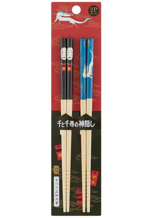 Spirited Away Bamboo Chopsticks 2 Piece Set - Sweets and Geeks