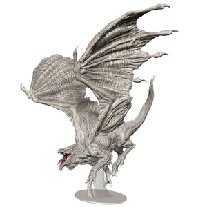 WizKids D&D Icons of The Realms: Adult White Dragon Premium Figure - Sweets and Geeks